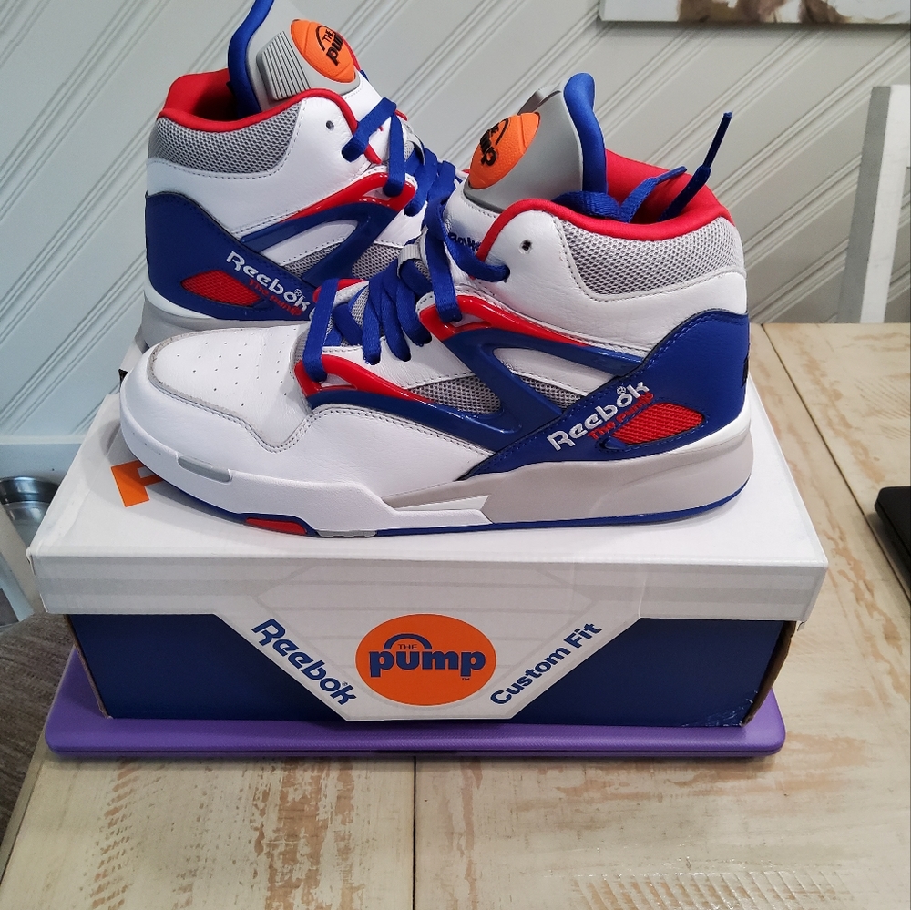Reebok Pump Omni Zone II MEN'S HOMMIE, US MEN’S SIZE 8, WOMEN'S 9.5
